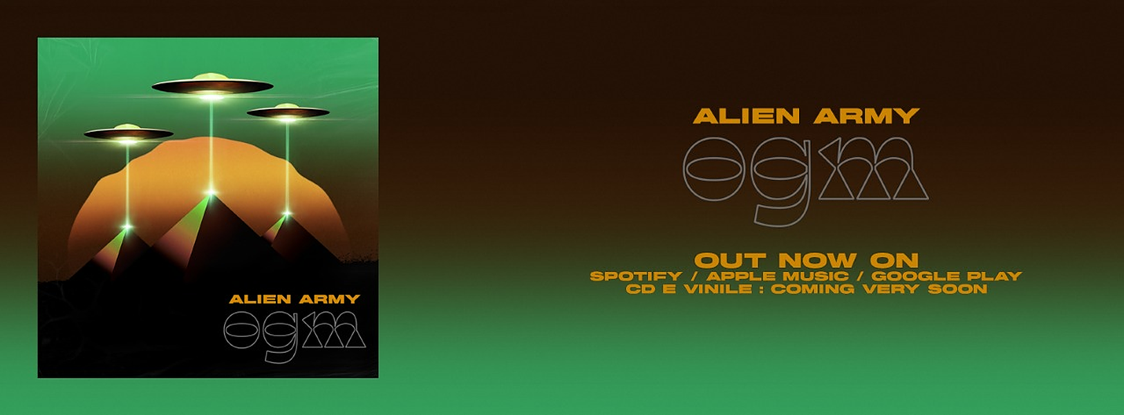 Alien Army - New album - Organismi Geneticamente Modificati (OGM) 2021